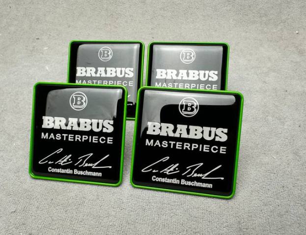 Emblematy foteli Mercedes-Benz G-klasa W465 2024+ styl Brabus Masterpiece